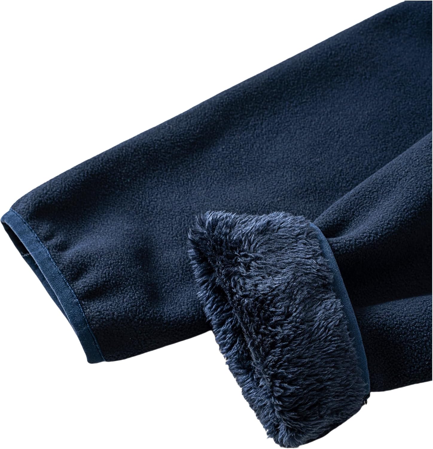 Thumbnail 6 de EIGIOO Boys' Hooded Polar Fleece Jacket with Sherpa Lining and Zip-Front