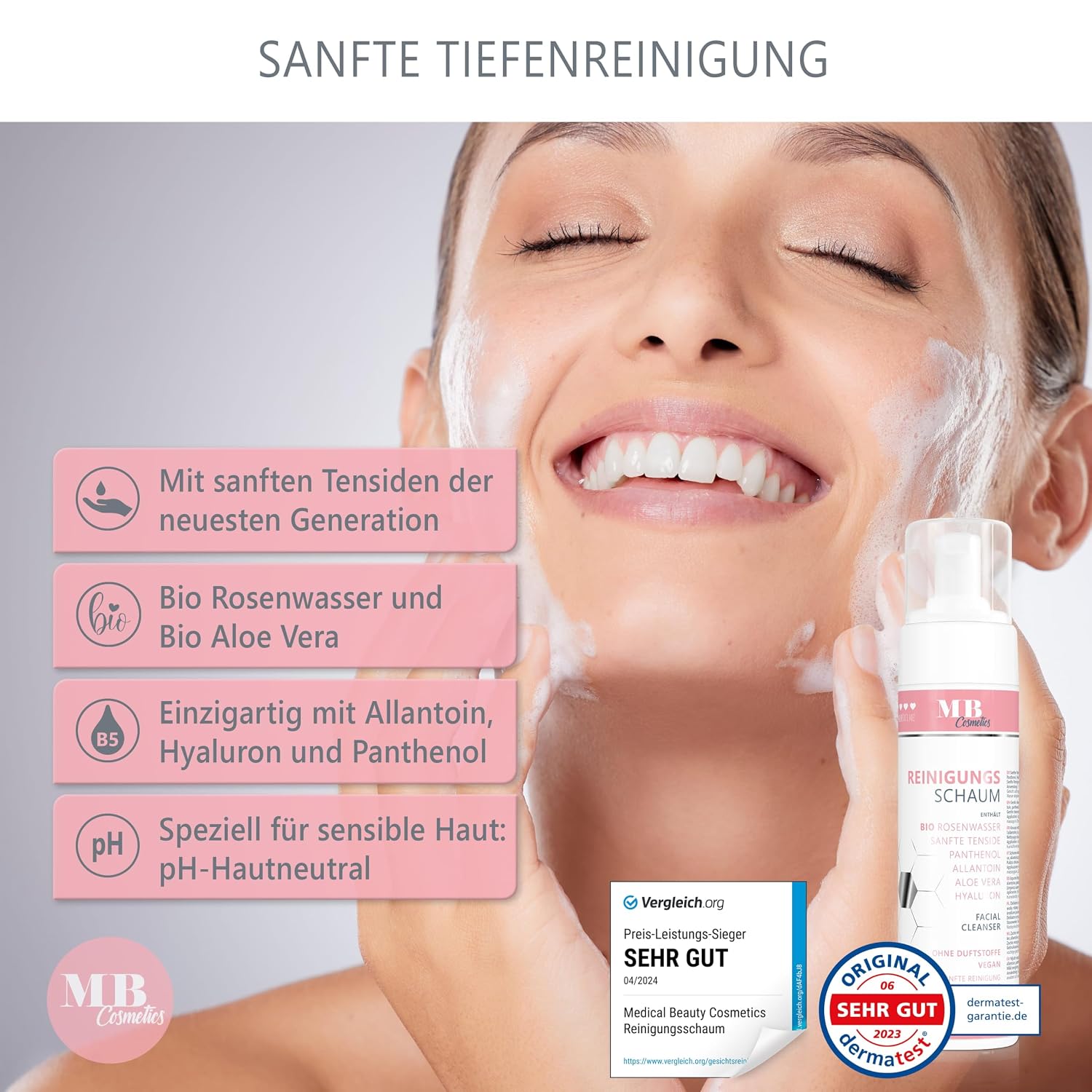 Detalle 2 de Medical Beauty Cosmetics Reinigungsschaum 200 ml