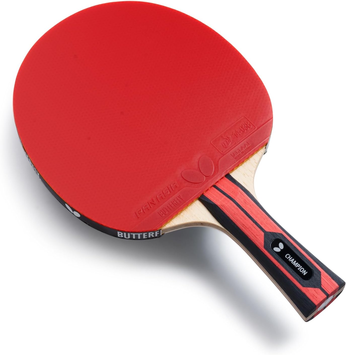 Detalle 2 de Butterfly Team Butterfly Champion – rakietka do tenisa stołowego, okładziny ITTF 1,9 mm
