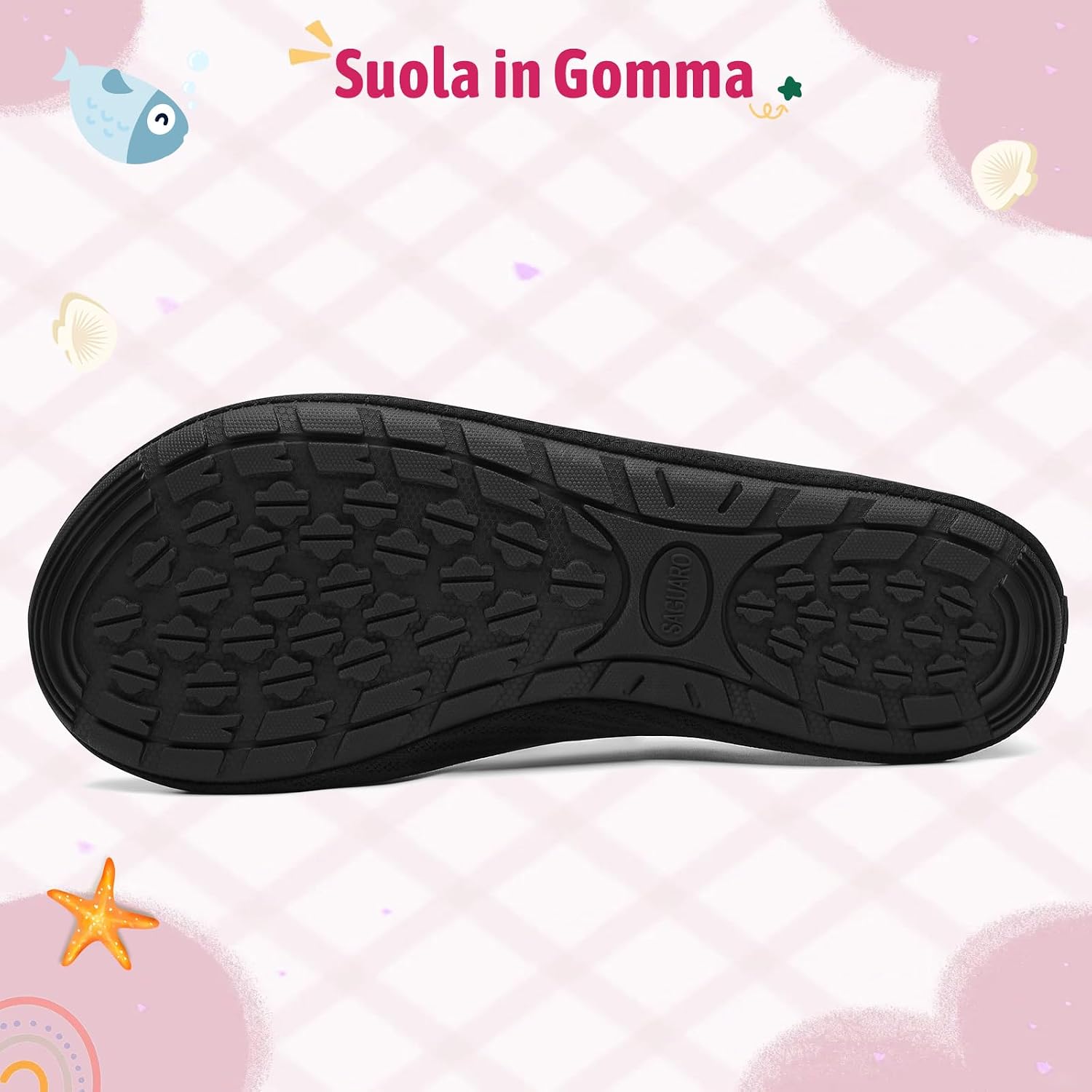 Thumbnail 4 de SAGUARO Scarpette da Scoglio Unisex Bambino
