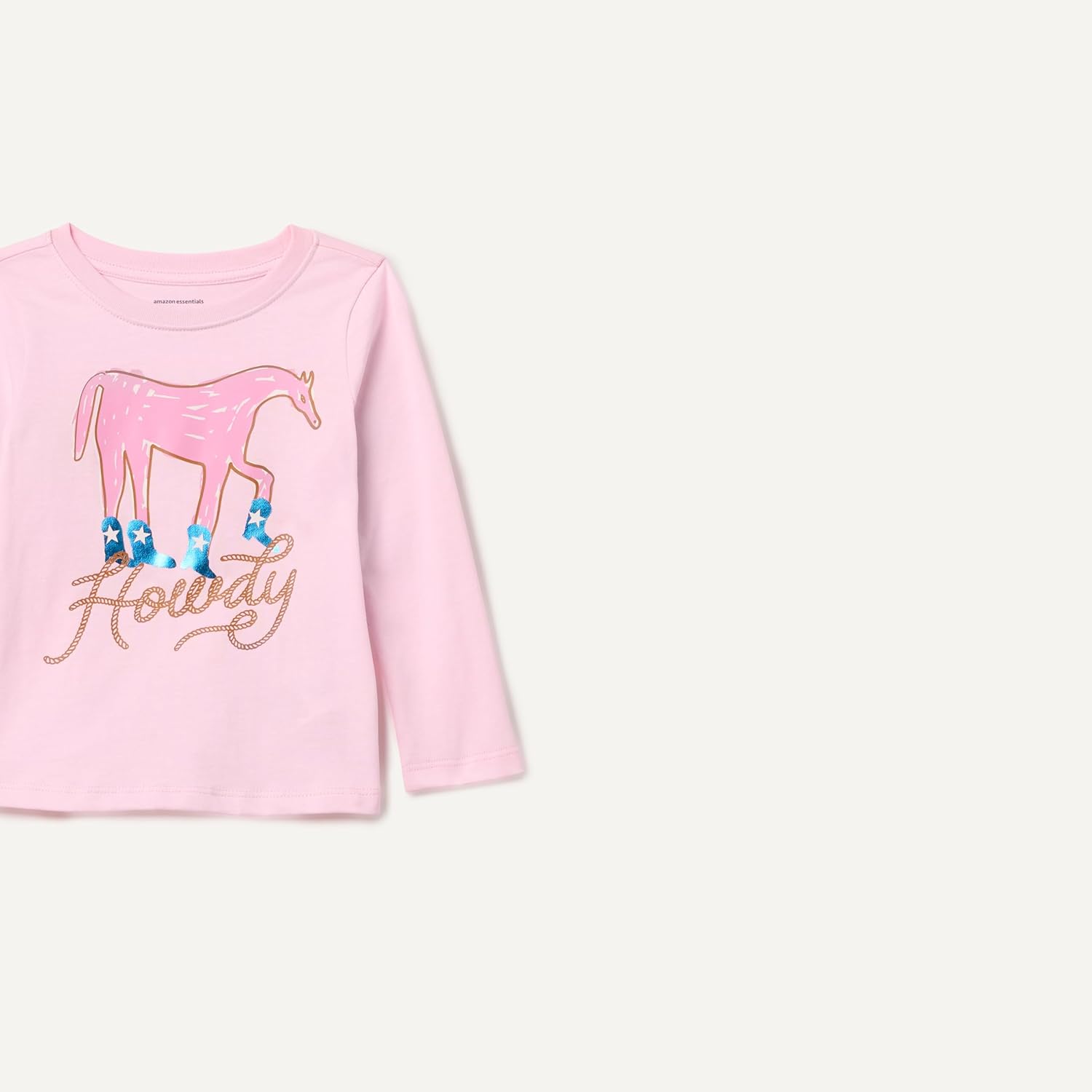 Thumbnail 1 de Amazon Essentials Mädchen Langärmelige T-Shirts – klassischer Schnitt aus Baumwoll-Jersey