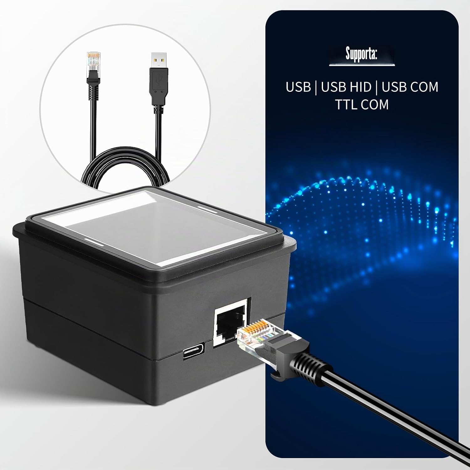 Thumbnail 6 de NETUM NT-EM61: Modulo Scanner Codici a Barre Integrato per Industrie, USB HID/COM