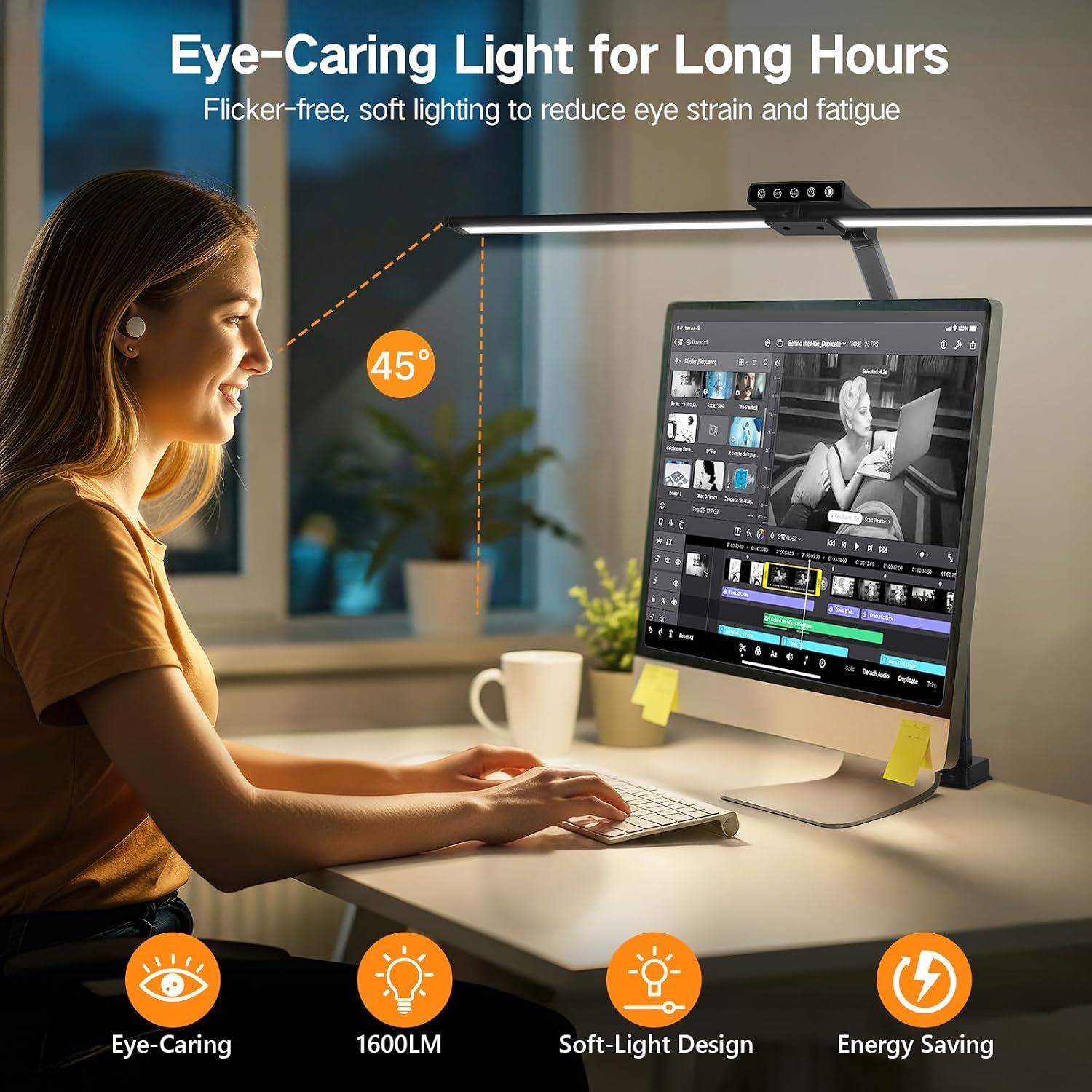 Thumbnail 6 de OUTON LED desk lamp with clamp 24W