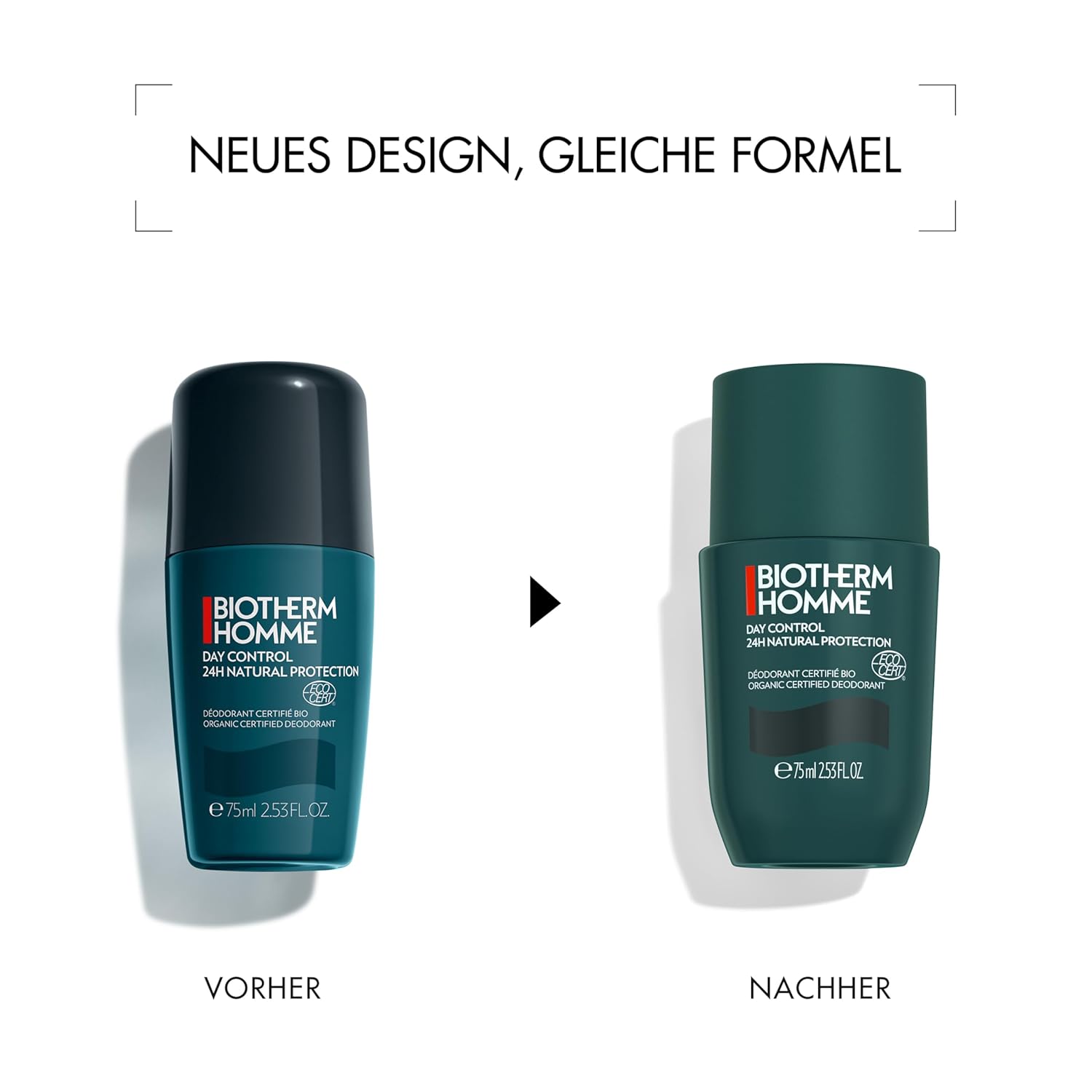 Thumbnail 2 de Biotherm Homme Day Control 24H Ecocert Deo Roll-On – Antitranspirant für den ganzen Tag, 75 ml