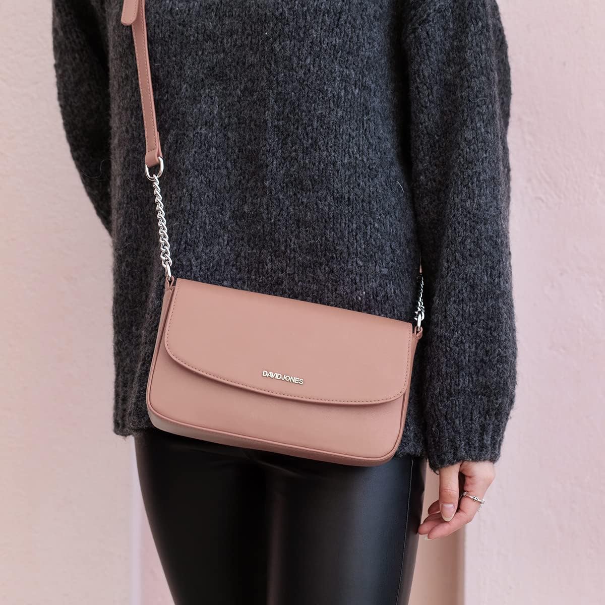 Detalle 2 de David Jones Piccola Borsa a Tracolla 23 cm