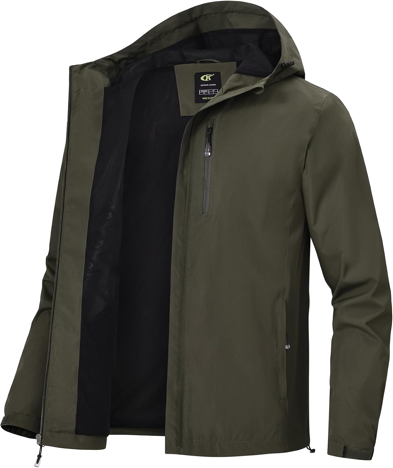 Detalle 2 de Huayuzh Waterproof Rain Jacket for Men