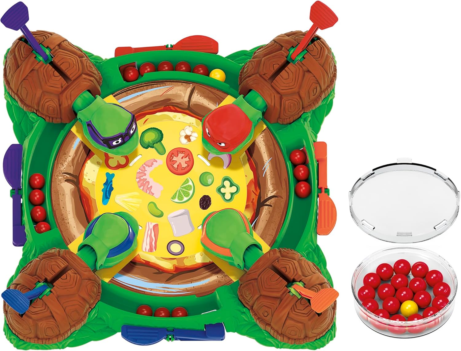 Detalle de Mangia Ippo Tartarughe Ninja Edition gioco da tavolo 🧩