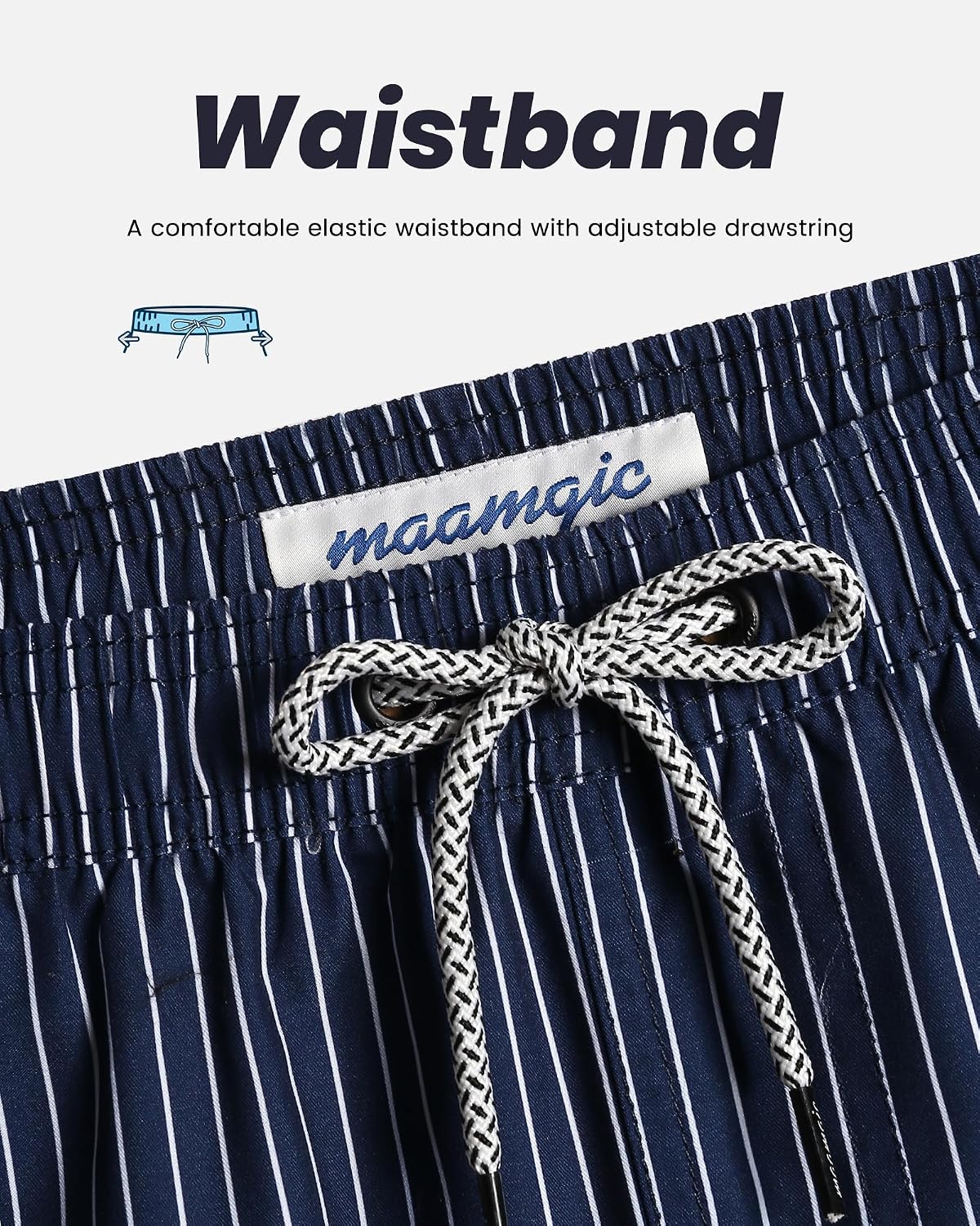 Thumbnail 4 de MaaMgic Men's Quick Dry Swimming Trunks