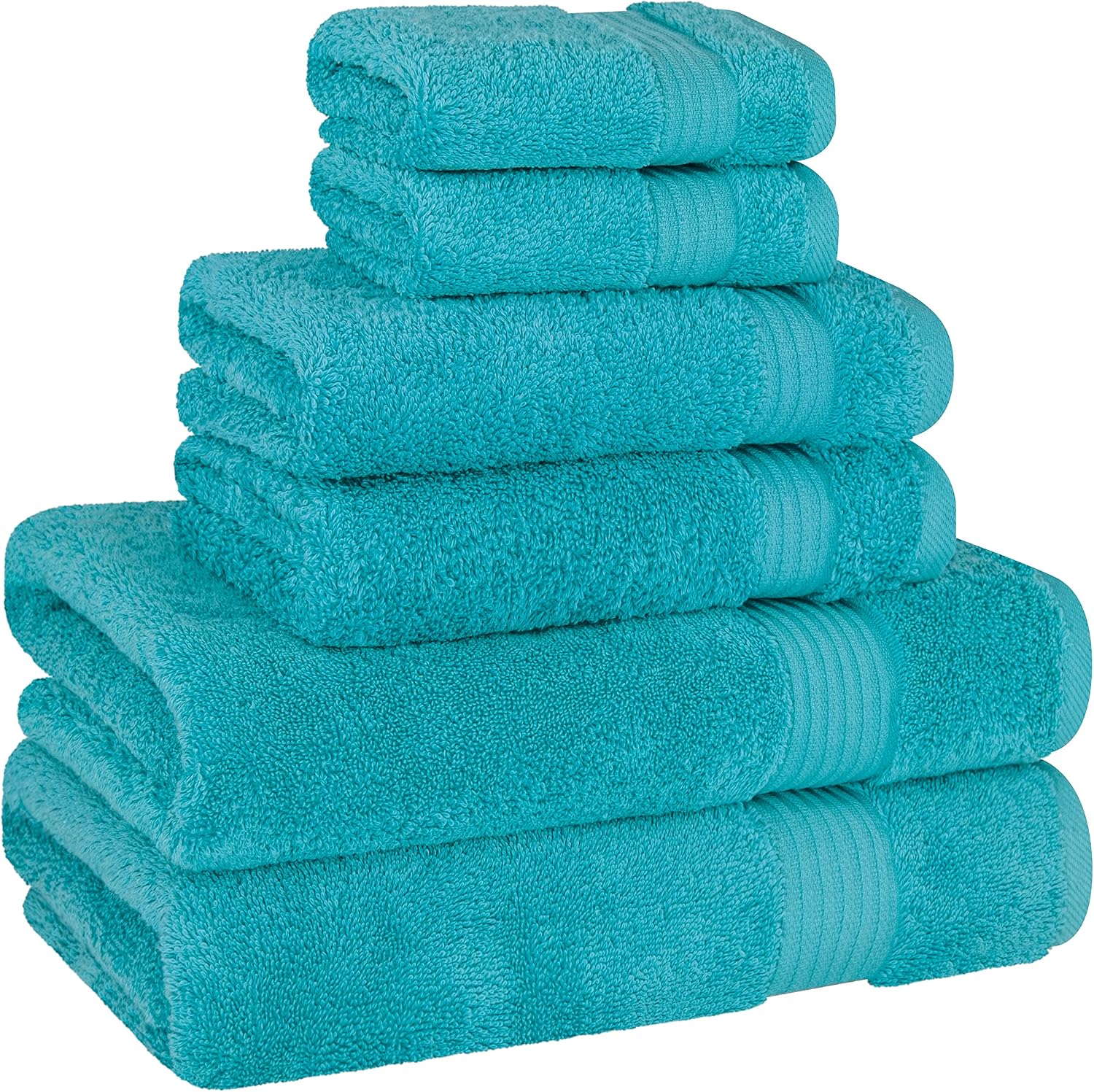 Thumbnail 4 de Cotton Paradise 6 Piece Towel Set 100% Cotton