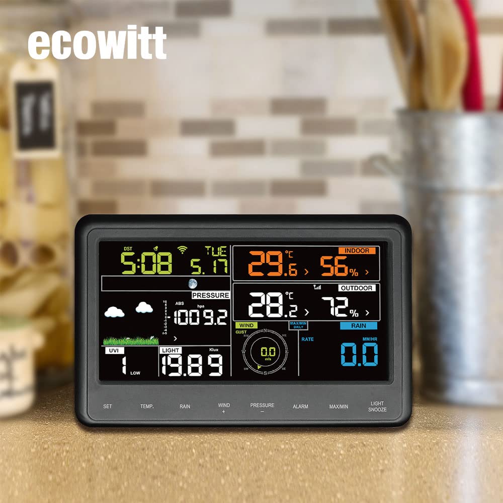 Thumbnail 6 de Ecowitt Stazione Meteo Wireless 📡