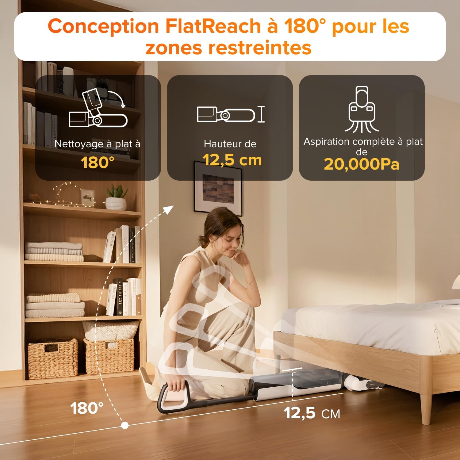 Thumbnail 4 de Roborock F25 LT aspirateur laveur 20000 Pa