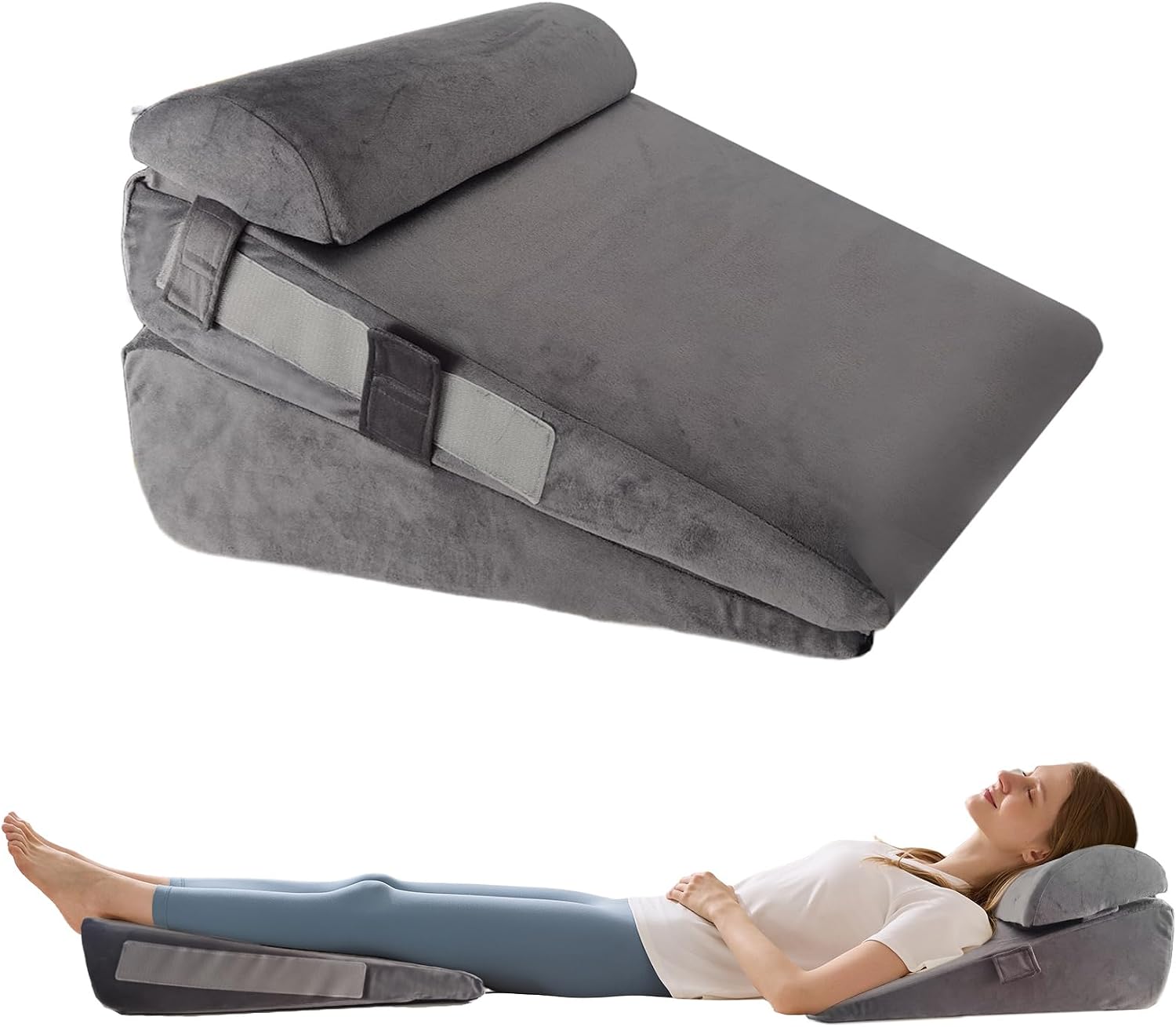 Detalle de WGAKCED Wedge Pillow Set, 3-Piece