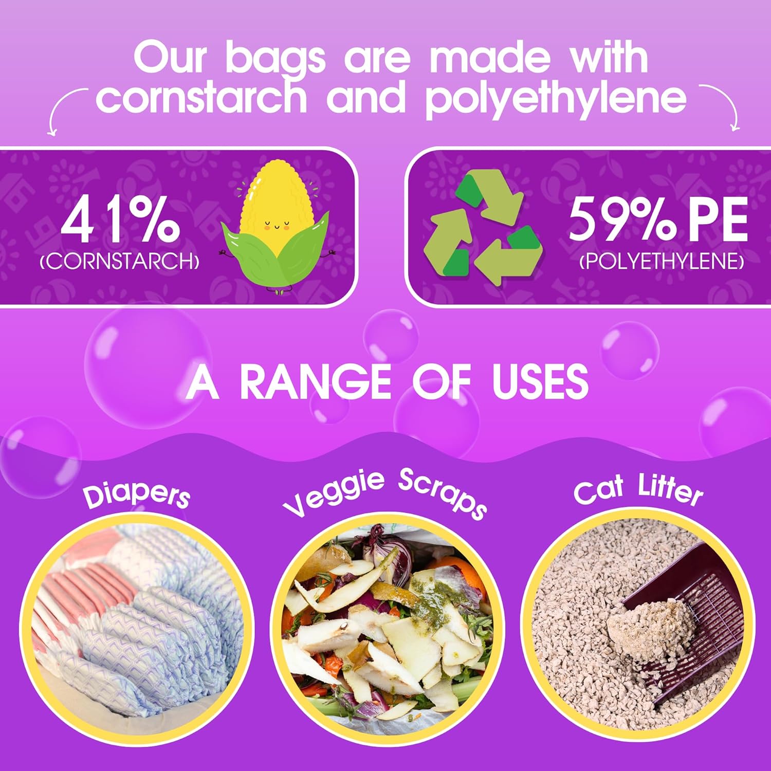 Thumbnail 4 de PET N PET 200 Count Poo Bags 8x15