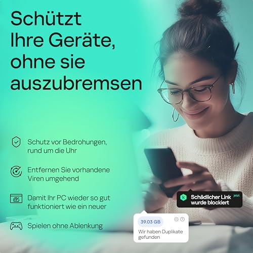 Detalle de Kaspersky Total Security 2021 – 3 Geräte, 1 Jahr, Windows/Mac/Android inkl. Aktivierungscode per Email
