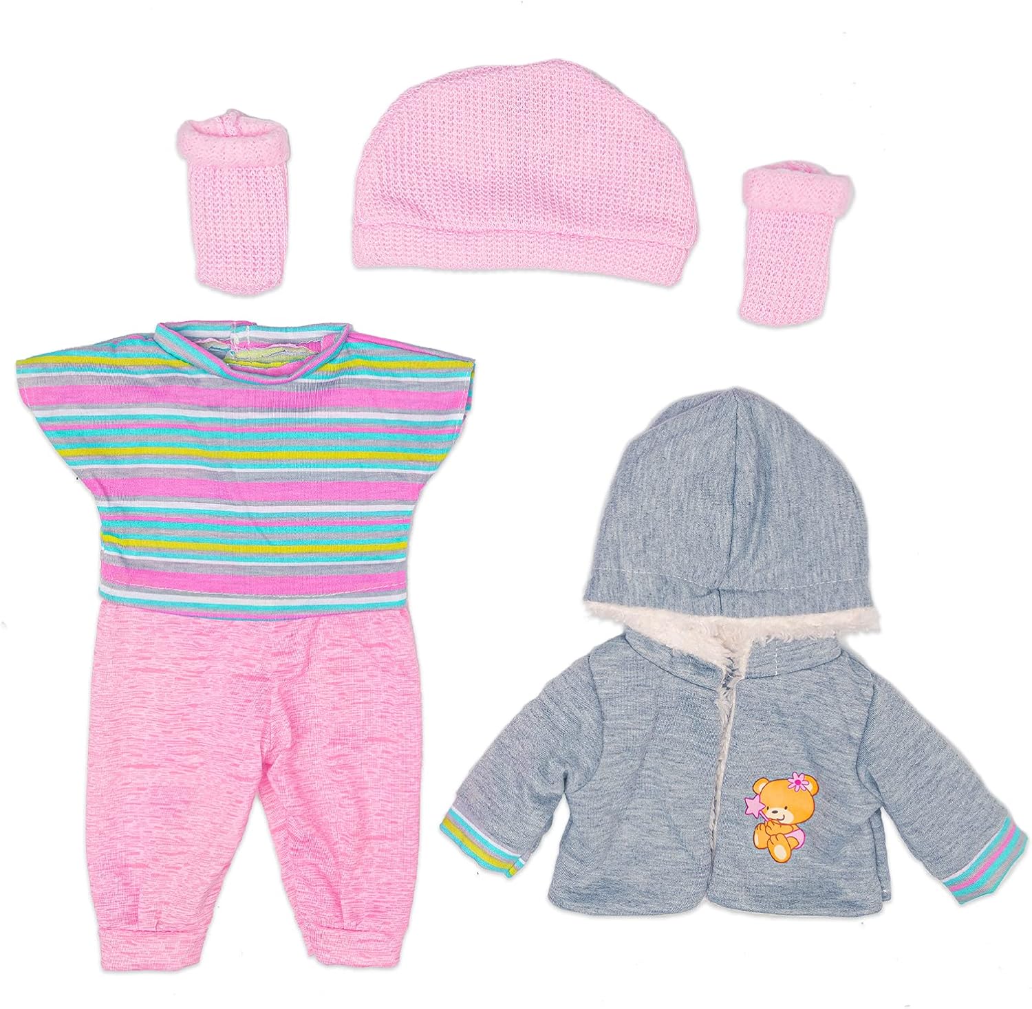 Thumbnail 3 de OTMOON Puppenkleidung Set für 36-43 cm