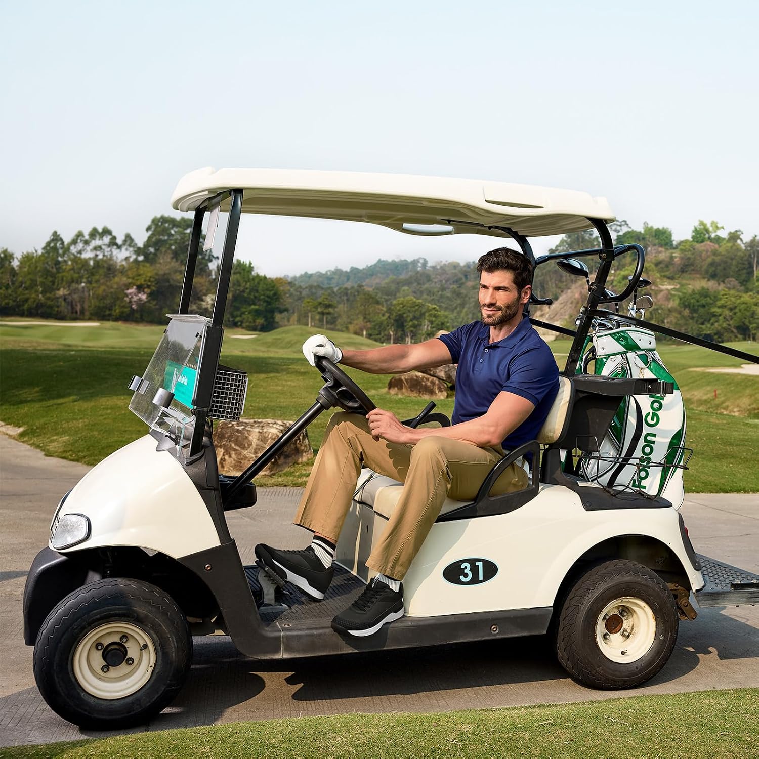 Detalle 2 de FitVille Extra Wide Golf Shoes