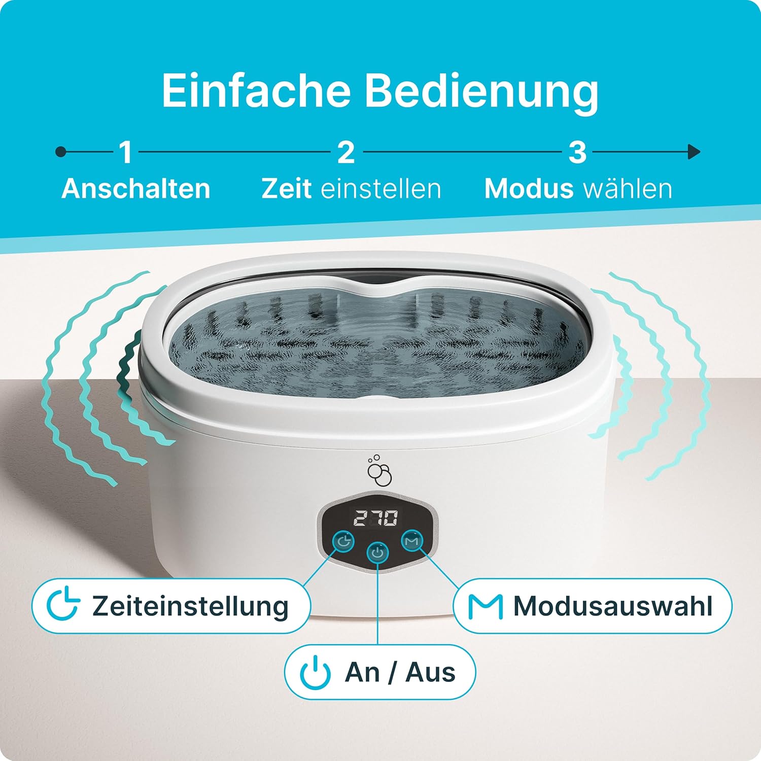 Thumbnail 4 de KLARBERG Ultraschallreinigungsgerät 600ml
