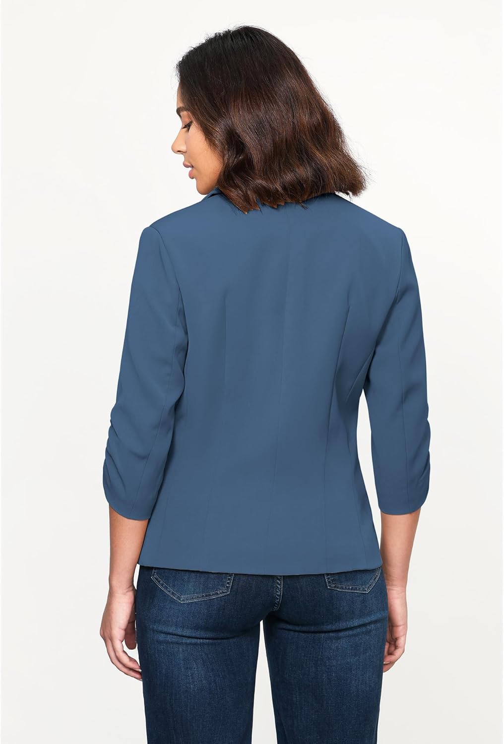 Thumbnail 2 de LookbookStore Women’s 3/4 Sleeve Blazer: Dressy Suit Jacket for Work and Play