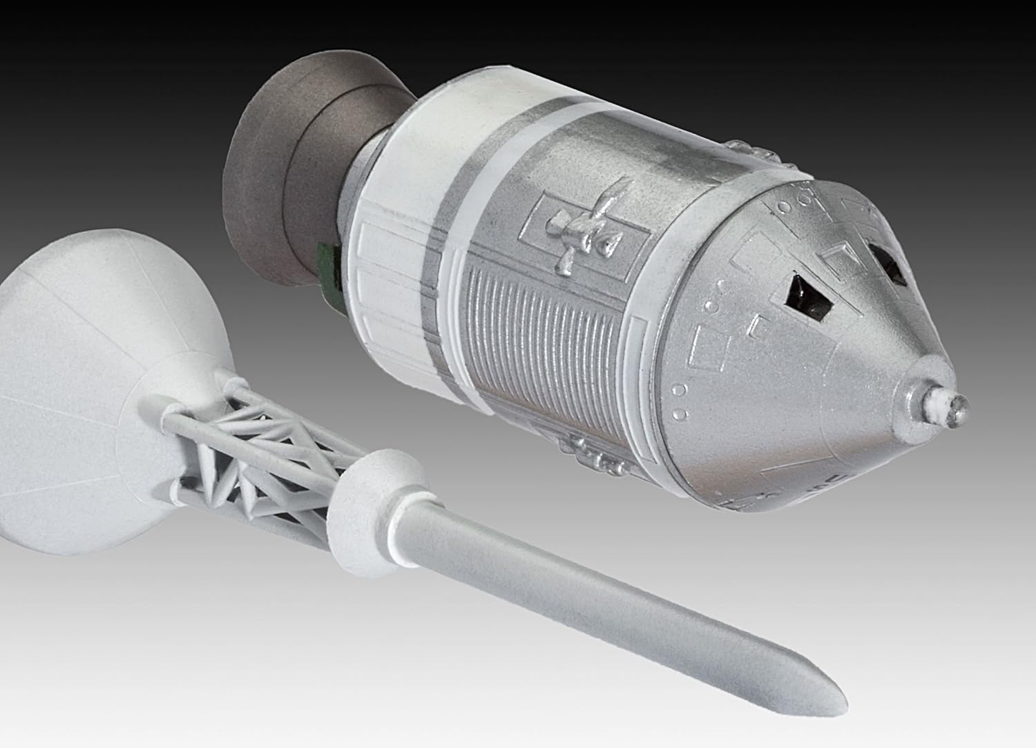 Thumbnail 2 de Revell 04909 Maquette Saturn V – Kit plastique à monter et peindre (82 pièces, longueur une fois assemblé 76,2 cm)