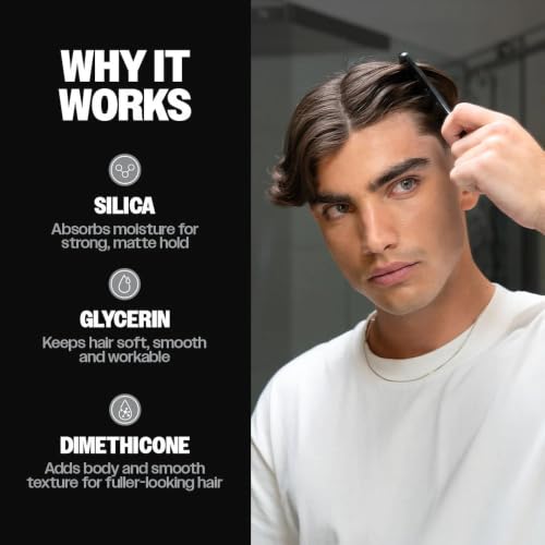 Detalle de Slick Gorilla Hair Styling Powder for Men – Texture Powder 20g