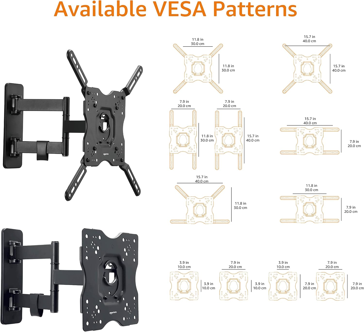 Thumbnail 4 de Amazon Basics TV Wall Mount 55"