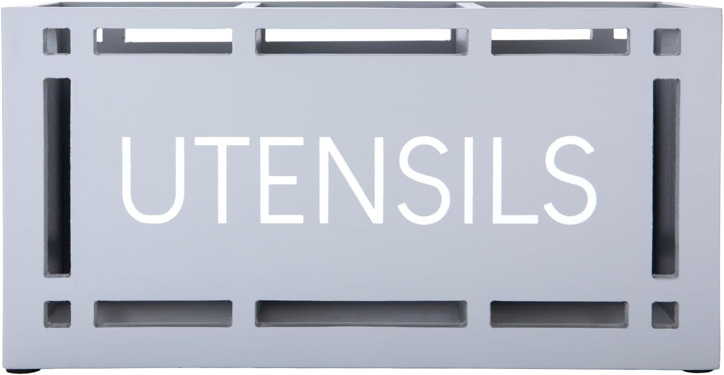 Thumbnail 6 de Karisky Utensilienhalter Küchentheke grau 3 Fächer