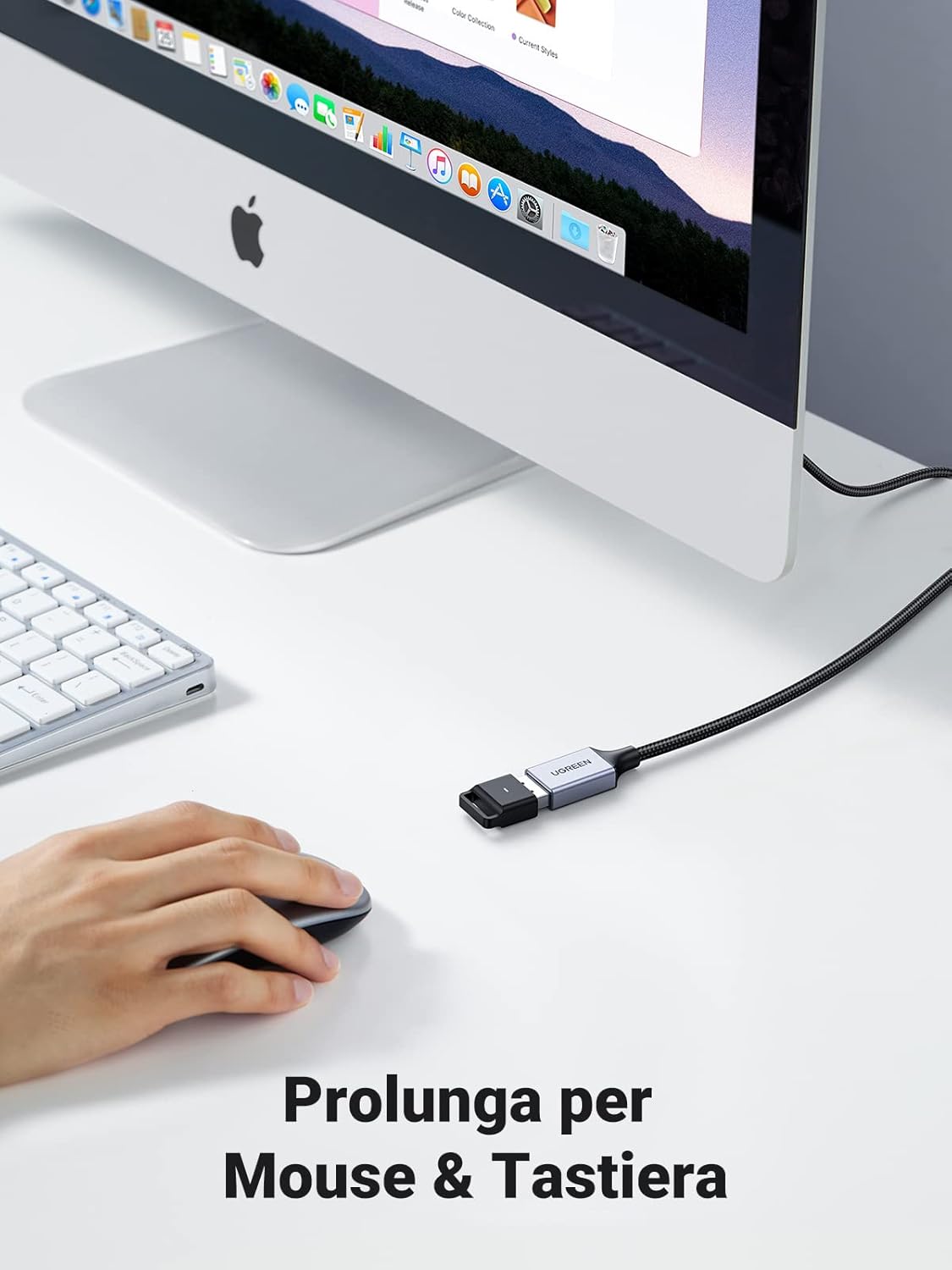Thumbnail 5 de UGREEN Cavo Prolunga USB 3.0 5m - Nylon, Maschio a Femmina, Alluminio | 5Gbps