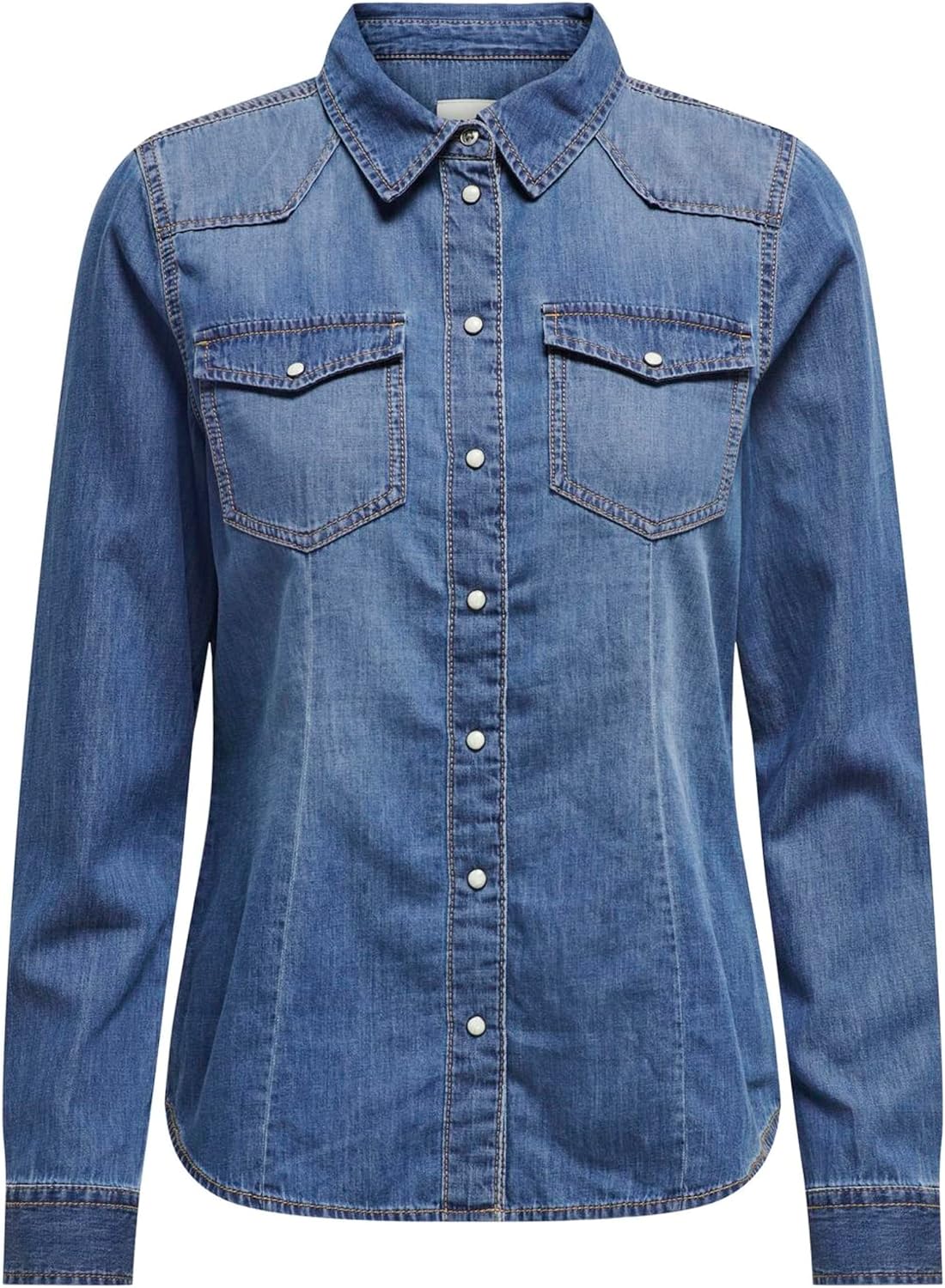 Detalle de ONLY ONLALEXA Denim Shirt: camicia in denim dal taglio comodo