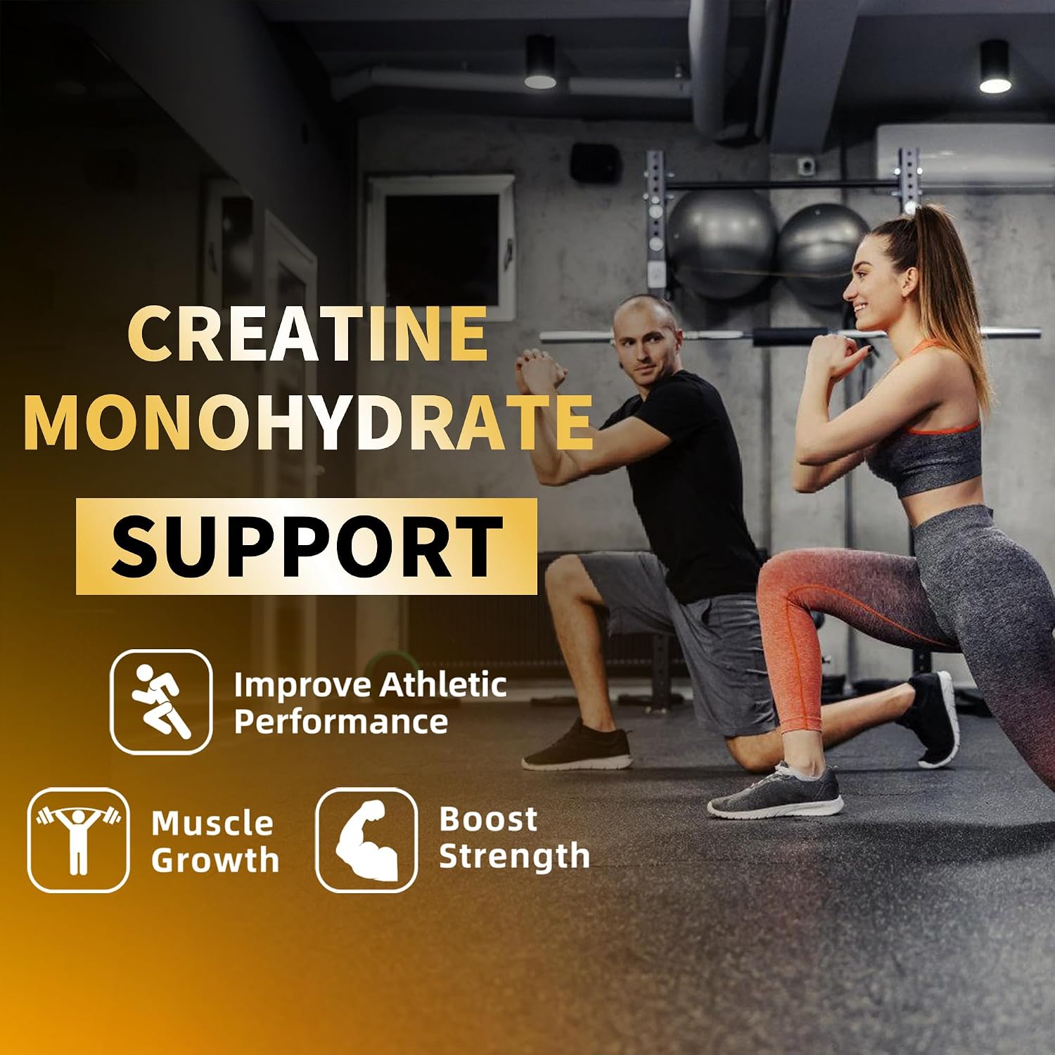 Detalle 2 de Nutravita Creatine Monohydrate Gummies, 5 g per Serving, Pineapple, 120 Count