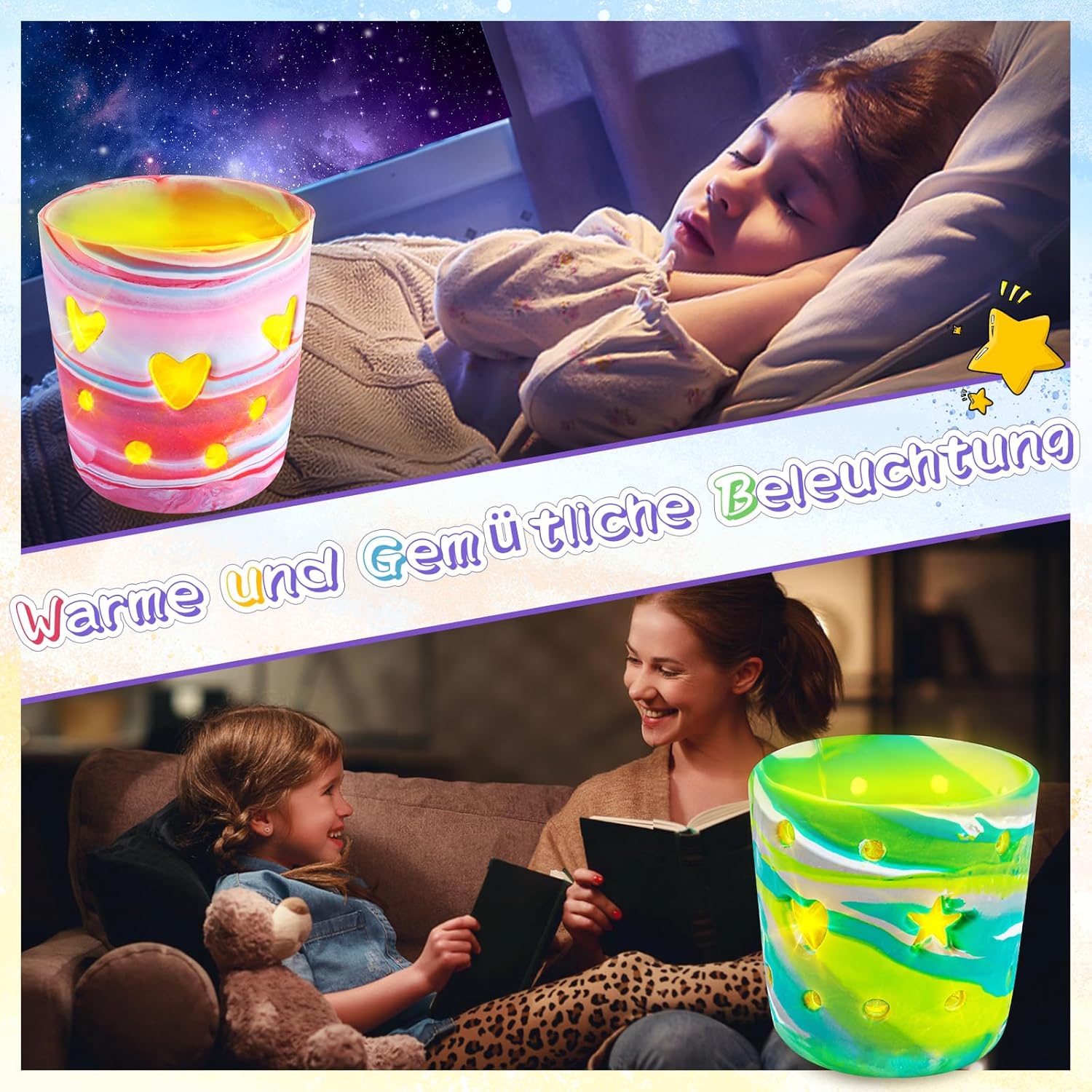 Thumbnail 2 de FGZU Bastelset Kerzen DIY 29 Teile 🎨