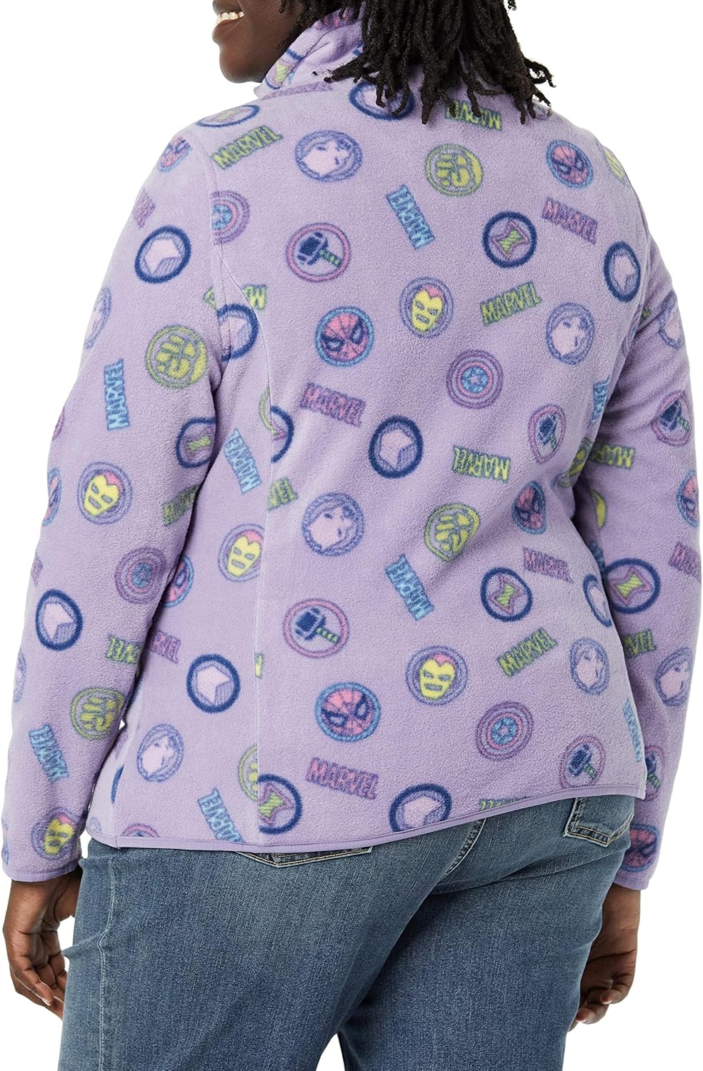 Thumbnail 3 de Amazon Essentials Disney | Marvel | Star Wars women’s polar fleece quarter-zip mock jacket