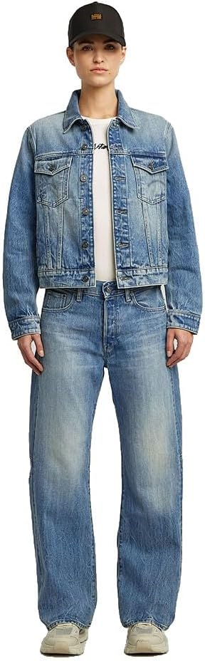Thumbnail 4 de G-Star Damen Jeans Bowey 3D Boyfriend Jeans mit Knopf-Schlitz und Nietenverstärkung