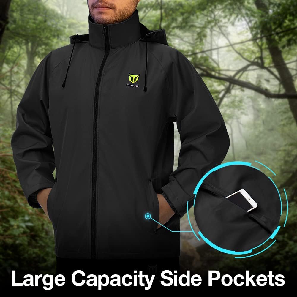 Thumbnail 3 de TIDEWE 2-Piece Waterproof, Breathable Rain Suit (Lightweight, Sealed Seams)