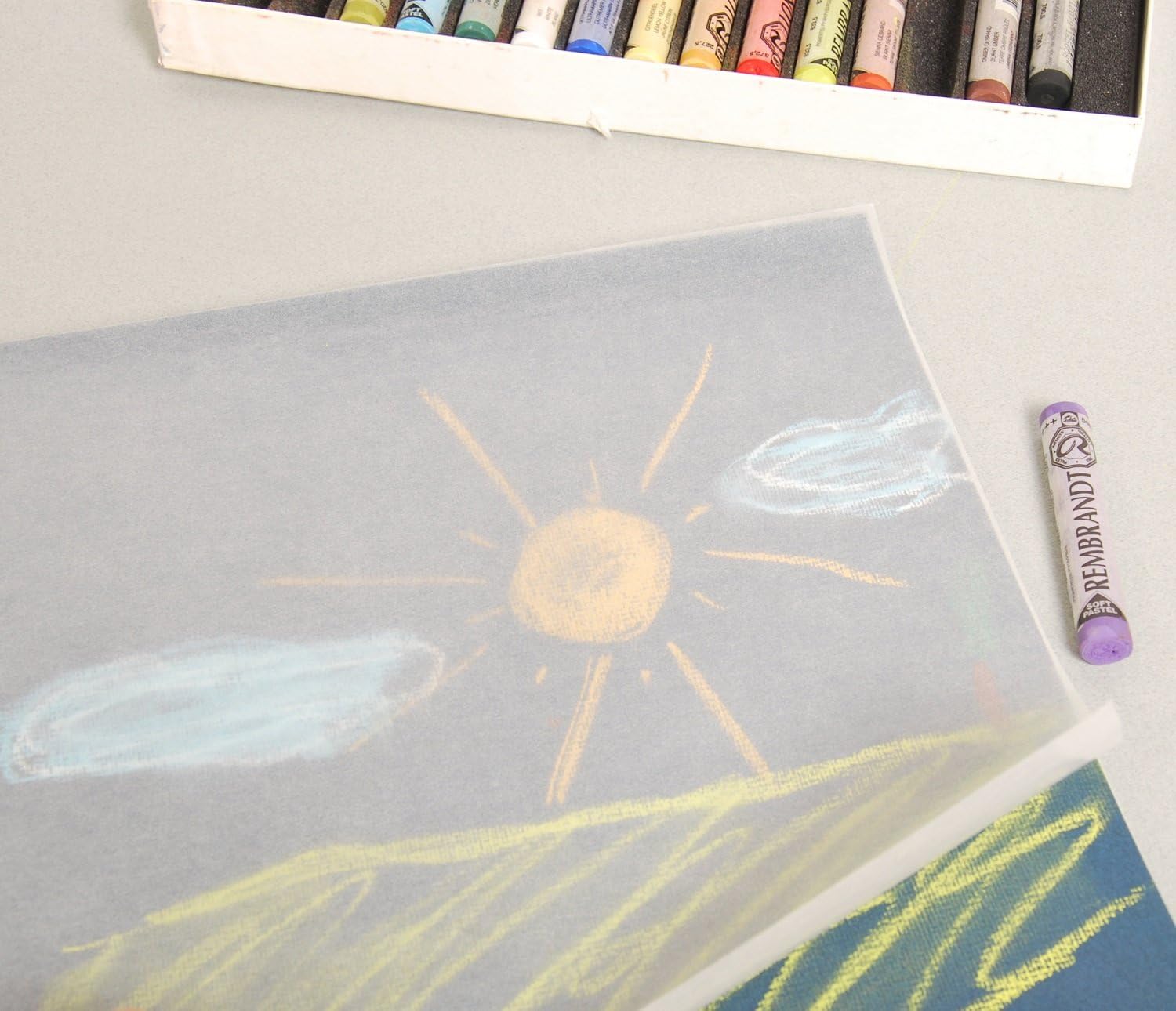Detalle 2 de Clairefontaine 96587C Ingres Pastel Colour Wirebound Pad (25 Sheets) 24 x 30cm