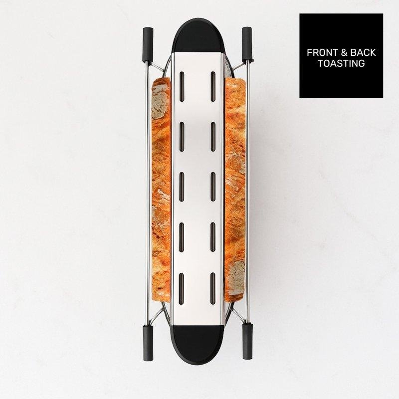 Thumbnail 2 de Tostadora Taurus Todopan 700W Doble Área de Tostado – Negro