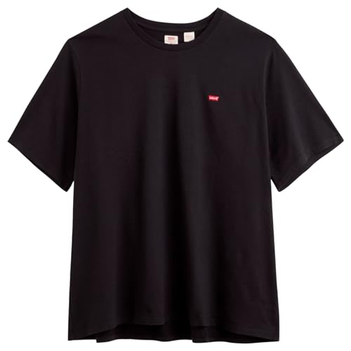 Detalle de Levi's Big & Tall Original Housemark Tee, Uomo, Mineral Black, 1XL