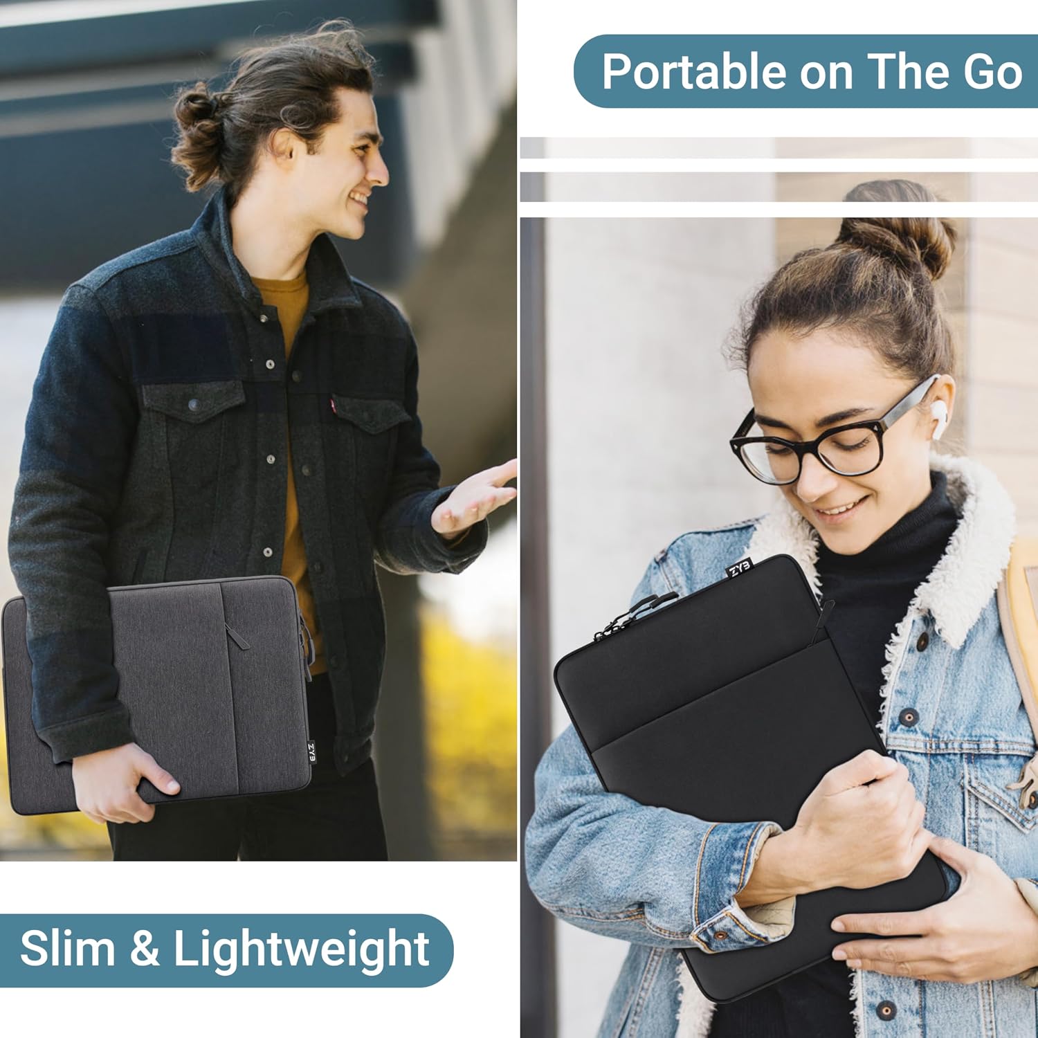 Thumbnail 5 de 15.6 inch laptop sleeve ZYB