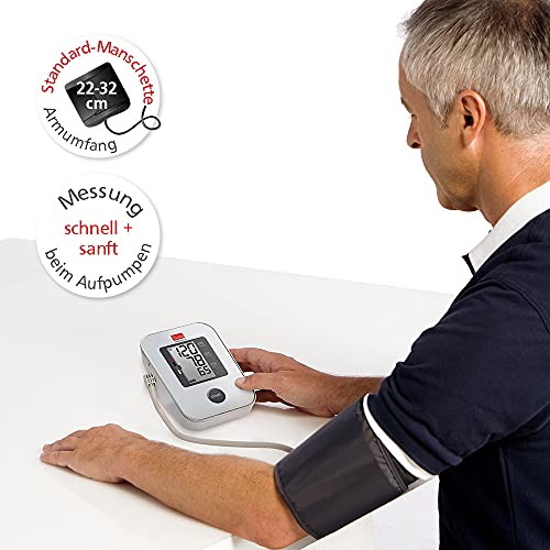 Thumbnail 7 de BOSCH + SOHN boso medicus X – Oberarm-Blutdruckmessgerät mit Ein-Knopf-Bedienung, großes Display und Arrhythmie-Erkennung
