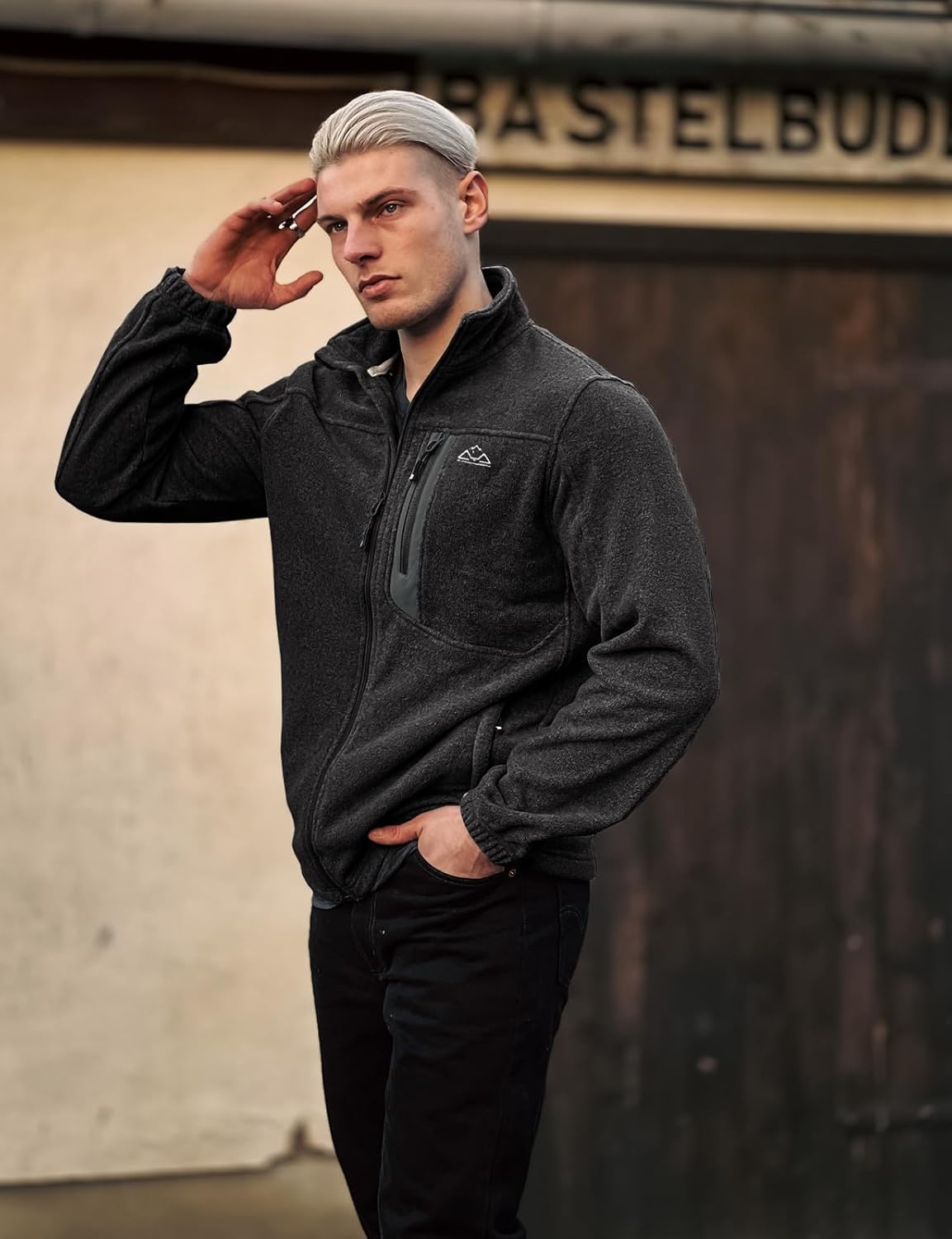 Thumbnail 2 de TBMPOY Men's Fleece Jacket 1 Pocket-Ready
