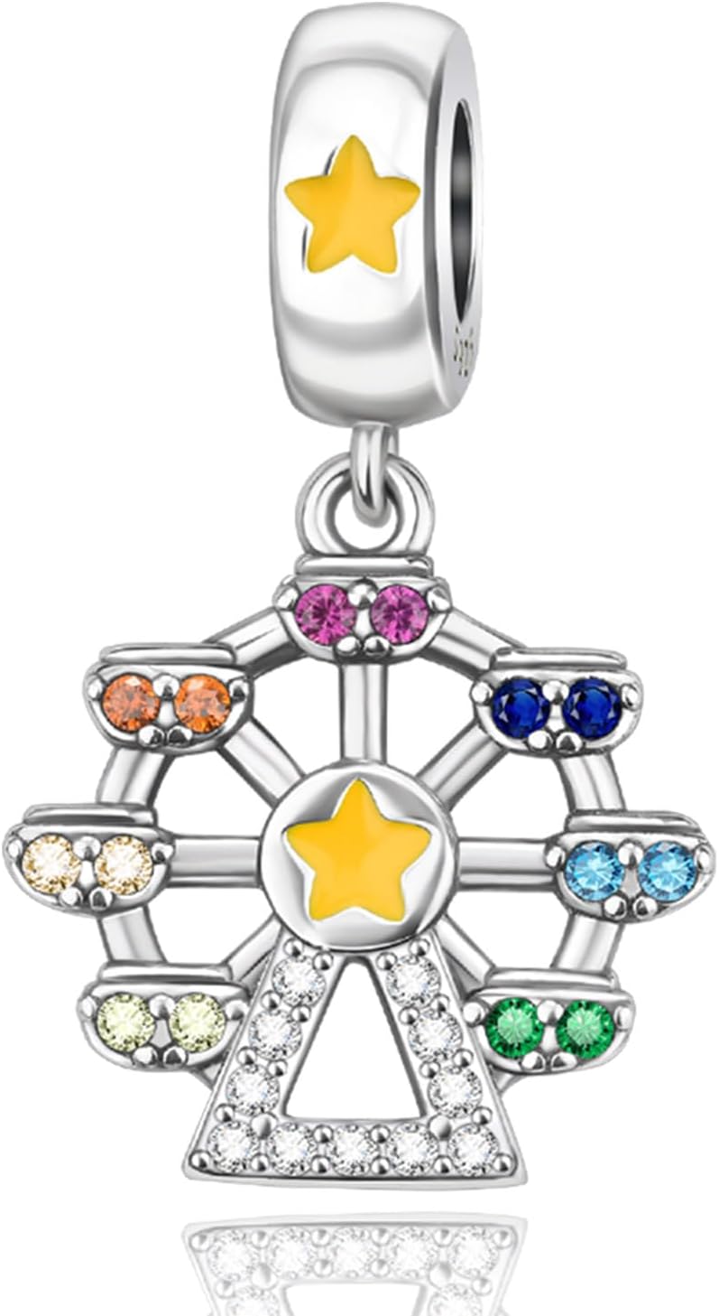 Detalle de Breloque en argent sterling 925 pour femme | Rimgoris – Accessoire polyvalent et hypoallergénique