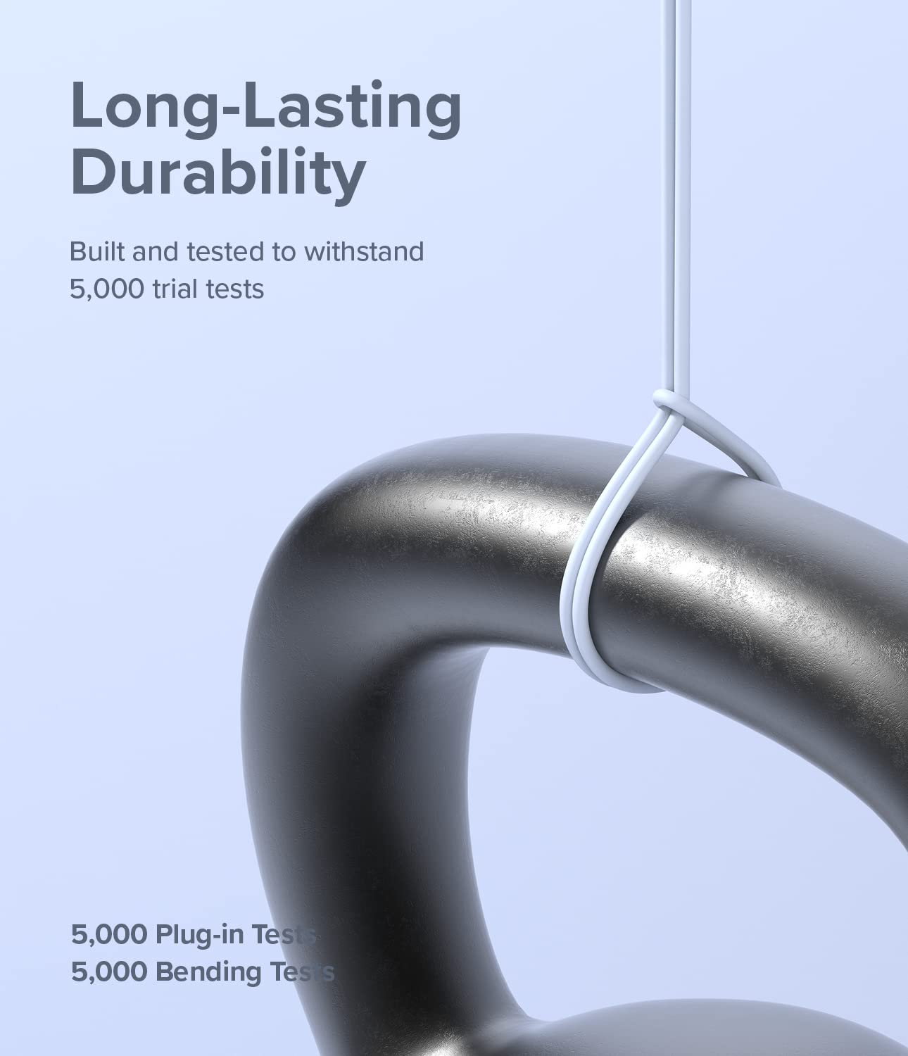 Thumbnail 4 de Ringke Fast Charging Pastel Cable 2M – USB C to USB A, 12W, Blue