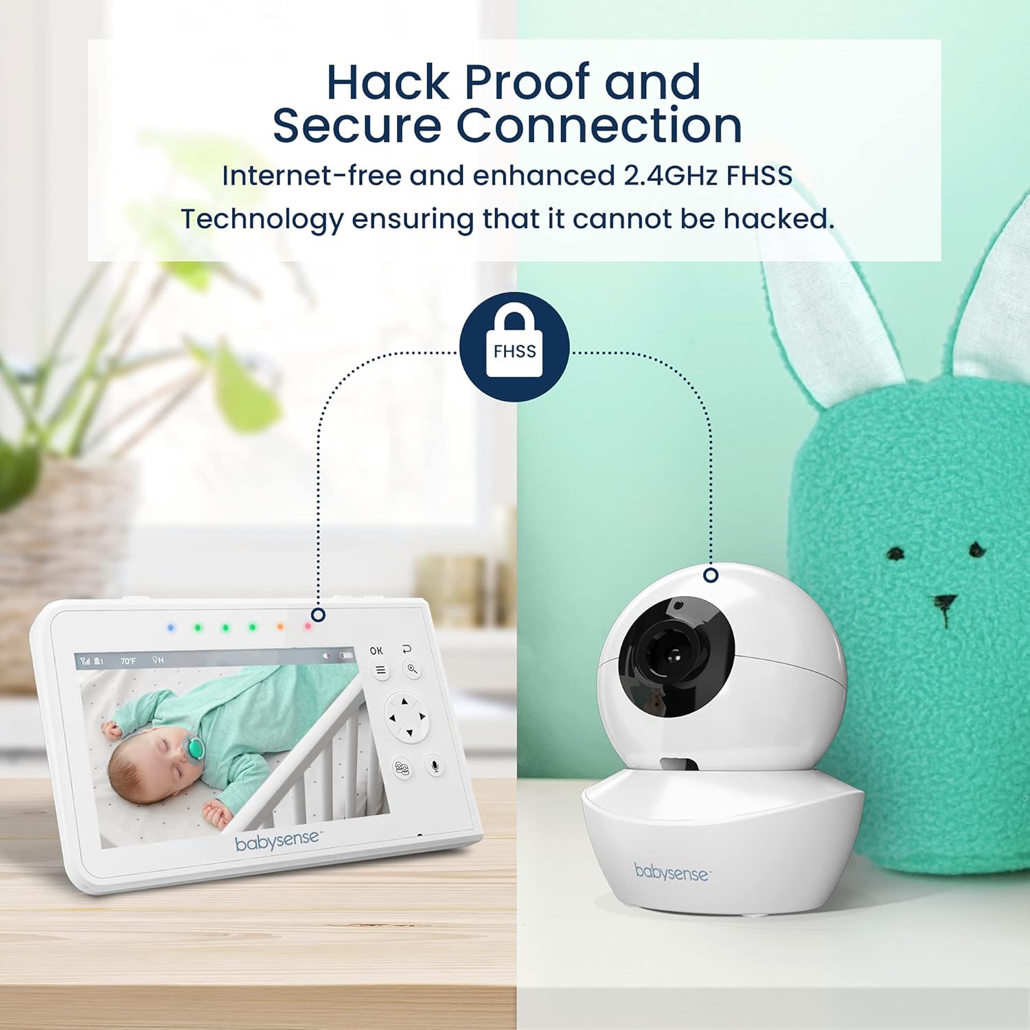 Thumbnail 4 de Babysense Video Baby Monitor 4.3"