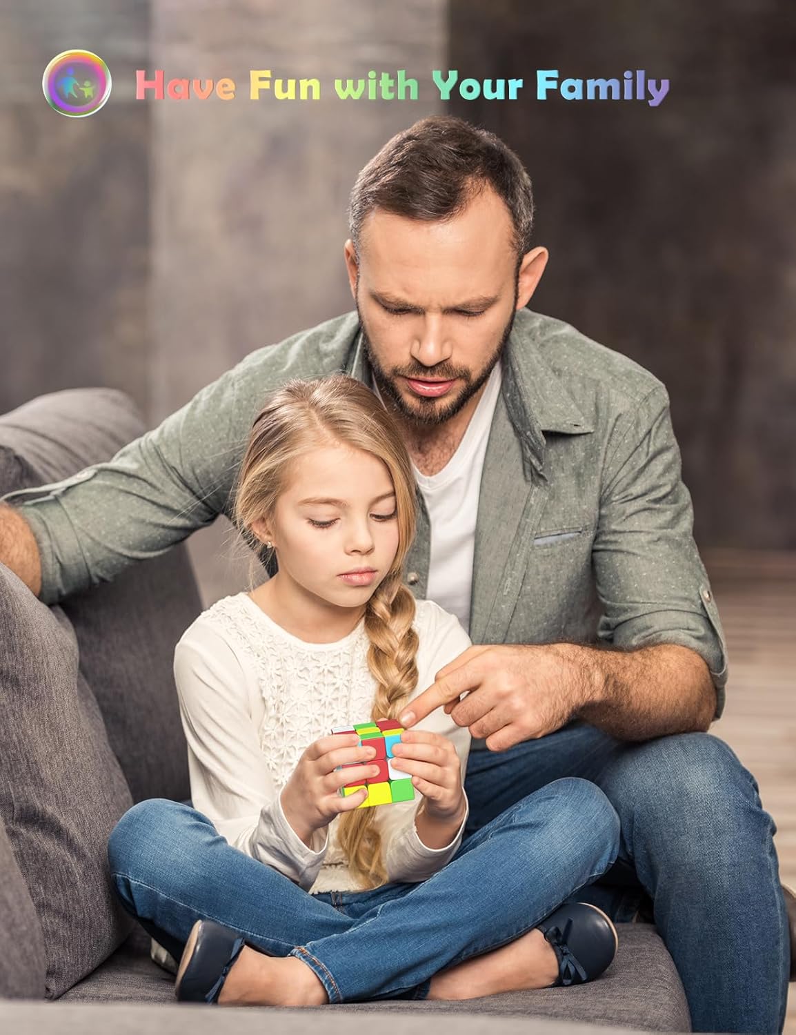 Thumbnail 5 de ROXENDA Speed Cube 3x3 Puzzle Cube