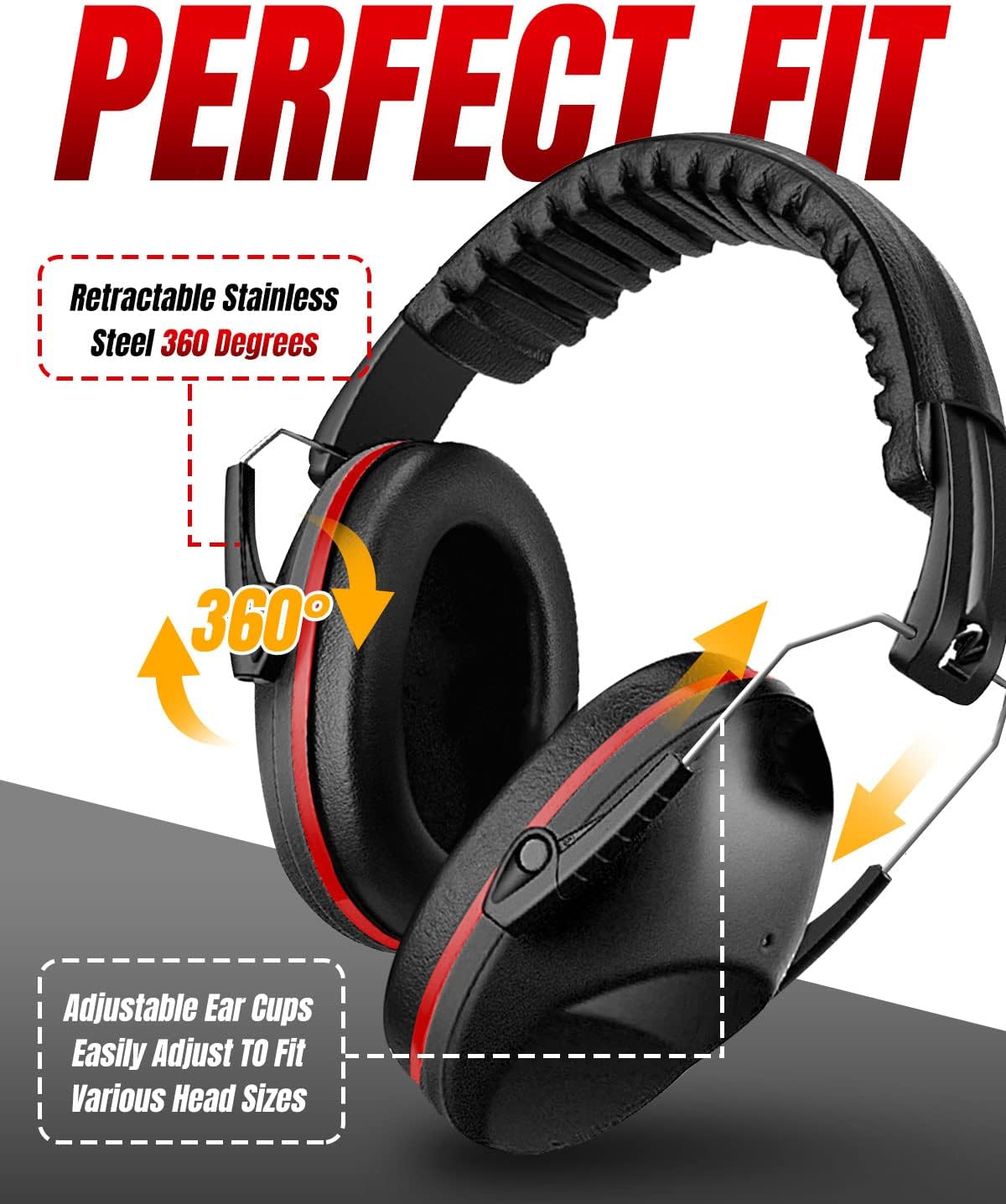 Detalle 2 de Rantizon Ear Defenders Children: Quiet, Comfortable Hearing Protection for Kids
