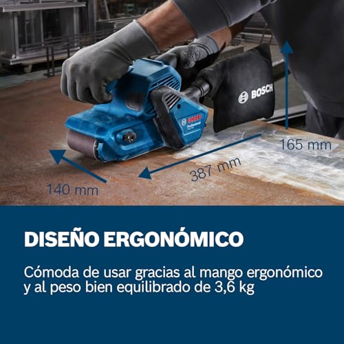 Thumbnail 3 de Bosch Professional GBS 750 lijadora de banda 850 W 🛠