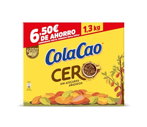 Thumbnail 1 de ColaCao Cero 1,3 kg cacao sin azúcares