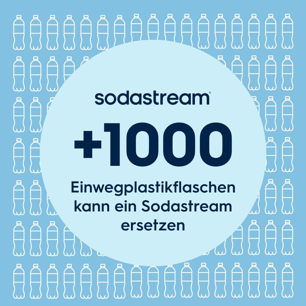 Detalle 1 de SodaStream Fizz & Go Edelstahl 0,9 l
