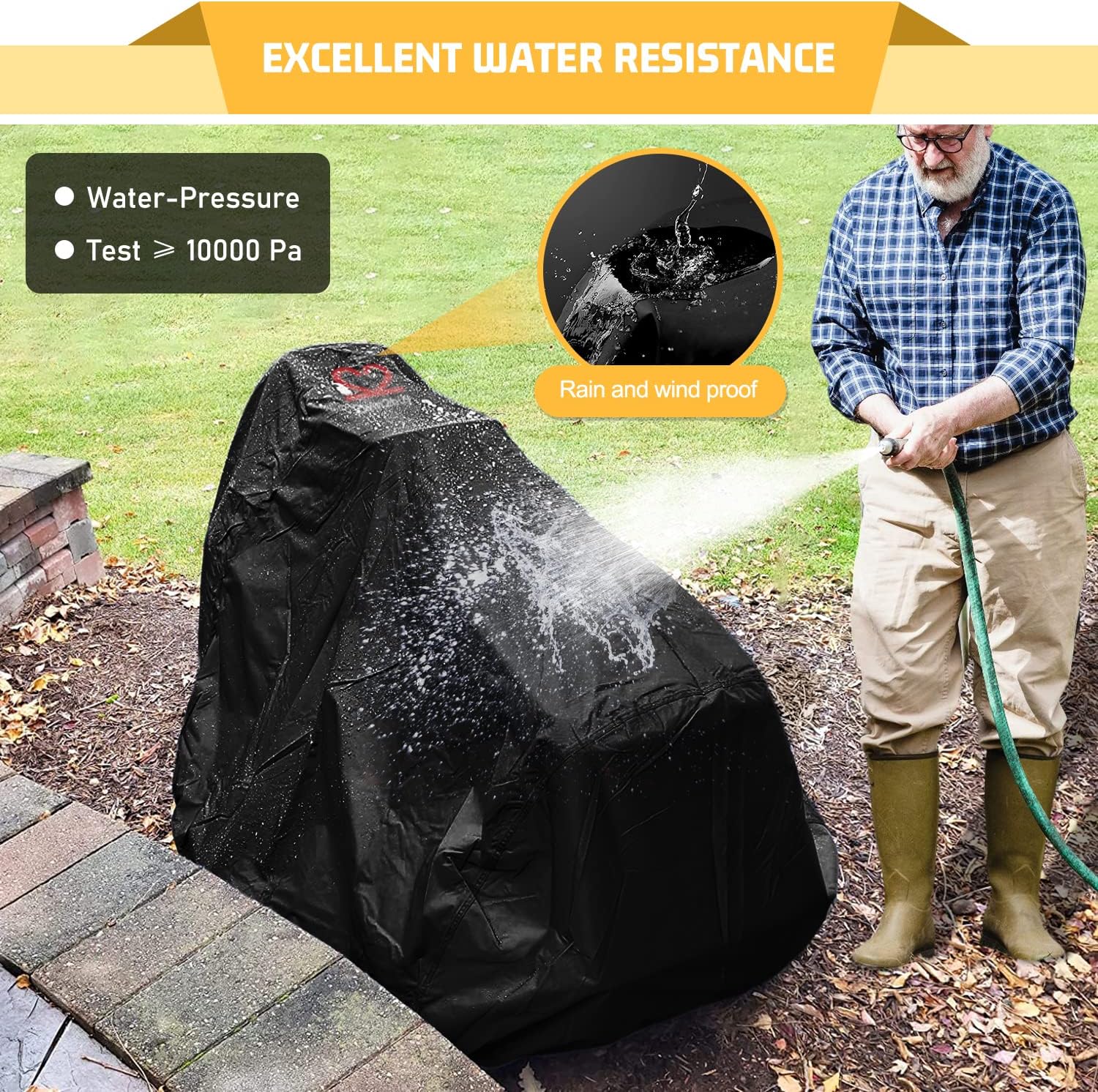 Detalle 2 de Riding Lawn Mower Cover 600D