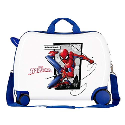 Detalle 1 de Marvel Spiderman Action Maleta infantil azul 34 L