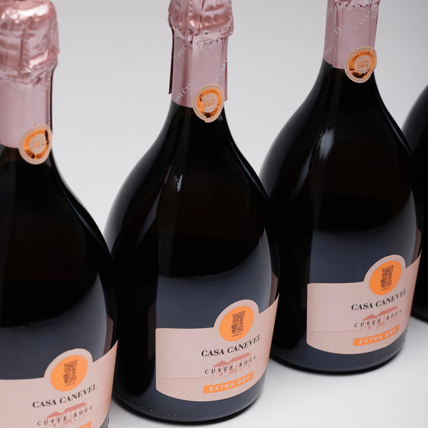 Thumbnail 2 de Casa Canevel Cuvée Rosa Extra Dry Vino Spumante Rosé 🍾 6x750ml
